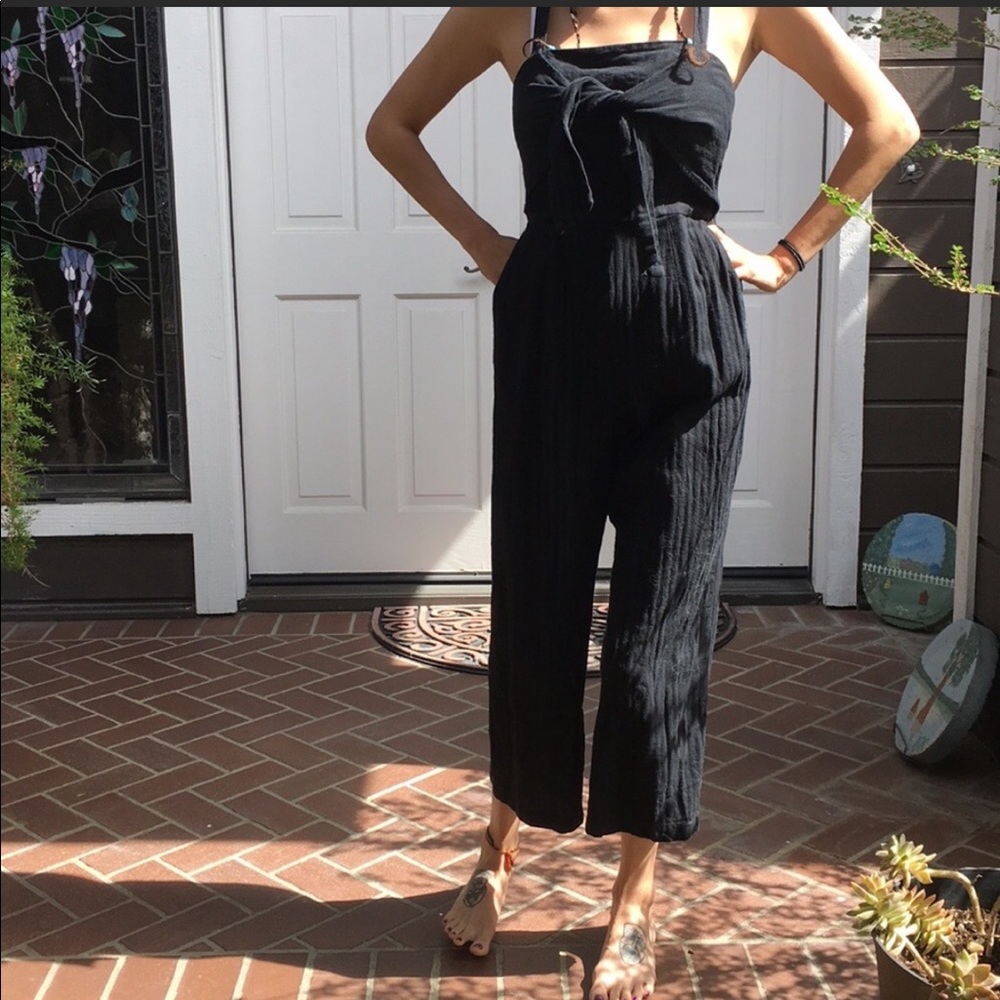 A&F Linen Jumpsuit